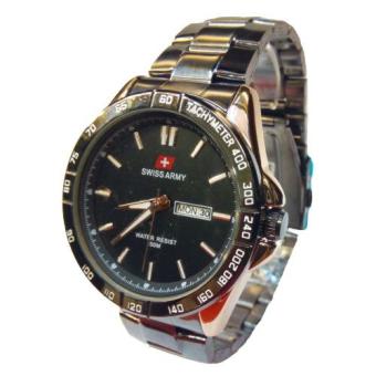 Swiss Army Limited Edition - Jam Tangan Pria - Stainless Steel Strap - SA5394G