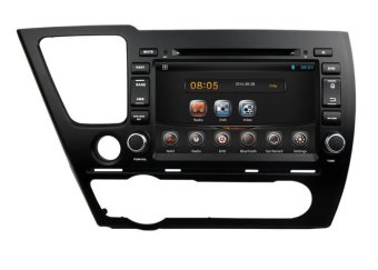 Android Car Stereo DVD GPS Navigation Radio USB SD Wifi 3G for Honda Civic 2014-