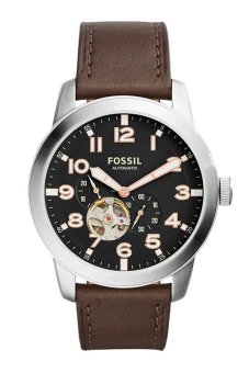 everydays_collection - Fossil Pilot 54 Automatic ME3118 - Jam tangan Pria Silver