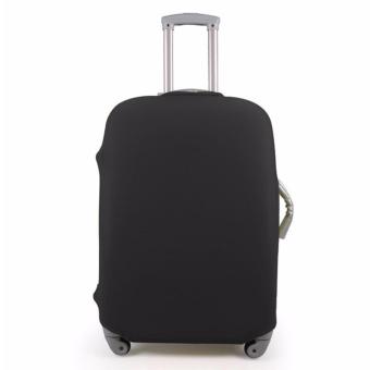 First Project Safebet Sarung Pelindung Koper / Luggage Cover Protector Elastic Suitcase L for 28-30 inch - Black