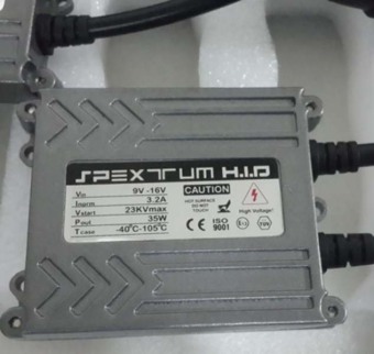 Spextrum Hid Full Ac 35W Escudo 2.0 Foglamp Cn-Light Bulbs