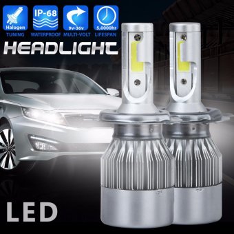 H4 110W 20000LM Hi/Lo LED Headlight Conversion Kit Car Beam Bulbs Driving Lamps - intl