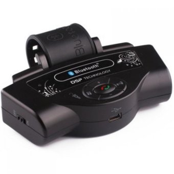 Portable Handsfree Steering Wheel Bluetooth Phone Car Kit - BT8109 - HItam