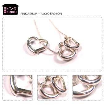 PINKU SHOP Open Heart Necklace