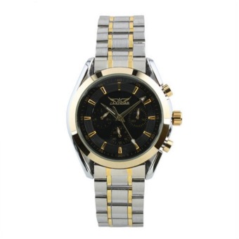 (Import) Jargar Automatic Mechanical Movement Stainless Steel Watch JA-Classic Black