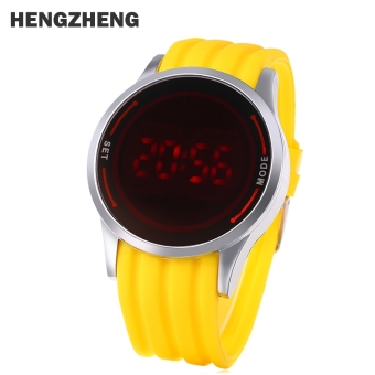 HENGZHENG HZ2007 Unisex LED Digital Watch Touch Screen Calendar Chronograph Wristwatch - intl