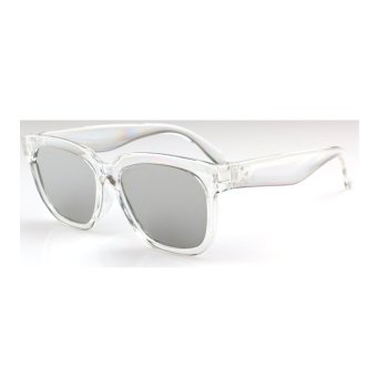 Women's Eyewear Sunglasses Women Mirror Sun Glasses Silver Color Brand Design (Intl)