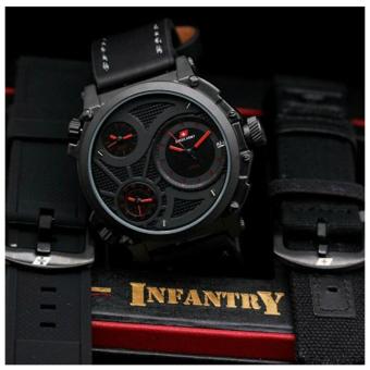 Swiss Army Infantry Full Set - Jam Tangan Fashion Pria?strap kulit