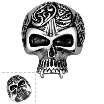 R057-8 Stylish wholesale various styles 316L stainless steel punk ring - intl