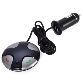 FM29B Car Kit Handsfree Bluetooth Wireless Modulator FM Transmitter (Black) - Intl