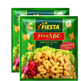Fiesta Nugget Pizza ABC 500gr 2Pack