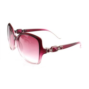 Women's Eyewear Sunglasses Women Butterfly Sun Glasses Purple Color Brand Design