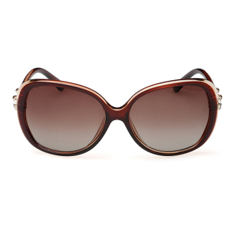 Women's Eyewear Sunglasses Women Polarized Butterfly Sun Glasses Brown Color Brand Design