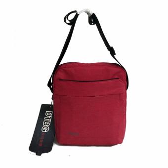 LaCarLa DTBG Cross Body Shoulder Bag D8124W 10.1 Inch - Merah