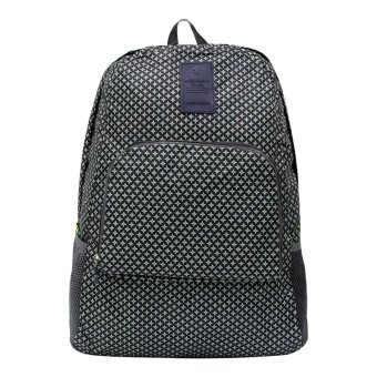 WeekEight Tas Travel Ransel Korean Foldable Backpack V3 Star Dark Blue