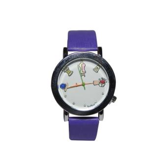 Generic - jam tangan fashion wanita - FIN 06 - Purple