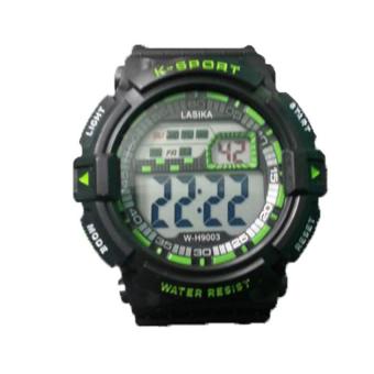 Lasika K-SPORT - Jam Tangan Laki Laki DIGITAL W-H9004 Hitam