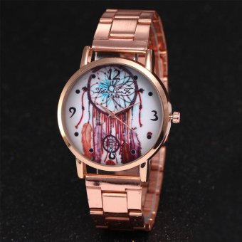 Unisex Watches Quartz Trendy Wrist Watch Stainless Steel Watches - intl