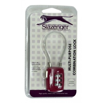 Slazenger SZ7095 Multi-Purpose Combination Lock