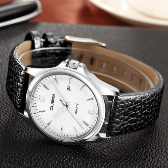 Geneva Women Faux Leather Analog Quartz Wrist Watch - intl