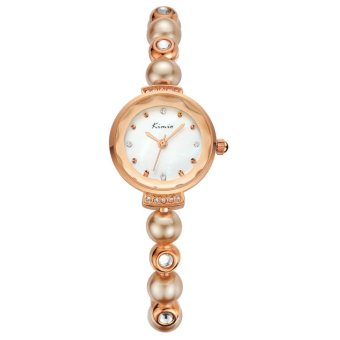 chechang KIMIO Fashion Leisure Female Hot trends watch quartz watch female fashion female form new 6026S (rose gold) - intl