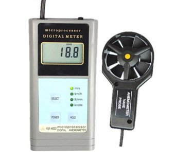 Landtek Landtek AM4832 Digital Anemometer Air Flow Meter Tester Wind Speed Gauge AM-4832