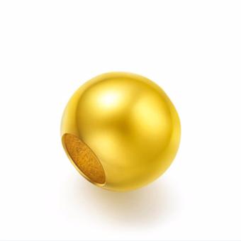 Tiaria Golden Ball Gold Charm 24K Bandul Emas 24K Untuk Gelang Atau Kalung
