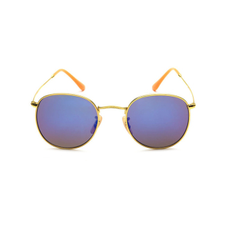 Women's Eyewear Sunglasses Women Square Sun Glasses Blue Color Brand Design (Intl)