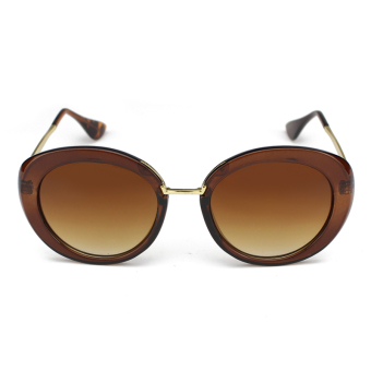Women's Eyewear Cat Eye Sunglasses Women Sun Glasses Brown Color Brand Design