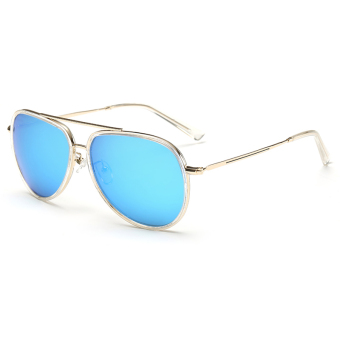 New Polaroid Sunglasses Men Polarized Driving Sun Glasses Sunglasses Brand Designer Fashion H4267-04 (Blue)