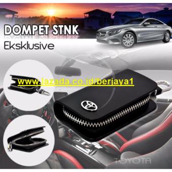 Dompet STNK Mobil Exclusive/ Dompet kunci mobil/ Dompet kulit Toyota - Hitam