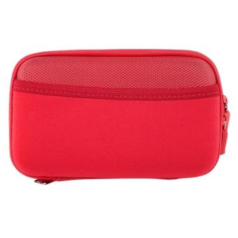 Waterproof Portable Universal Travel Case for Small Electronics and Accessories (Red) - intl