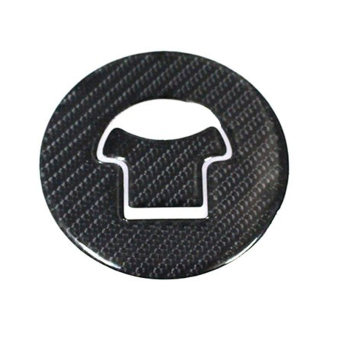 KODASKIN 3D Carbon Fiber Tank Gas Cap Pad Filler Cover Sticker Decals Fit HONDA CB300F CBR300R MSX125 CB500F/X CBR500R - intl