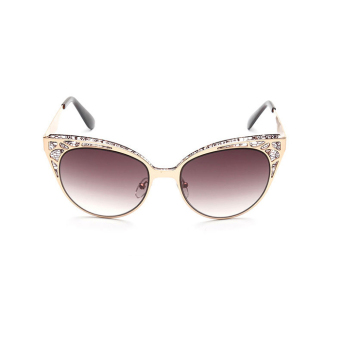 Womens Eyewear Sunglasses Women Cat Eye Sun Glasses Purple Color Brand Design