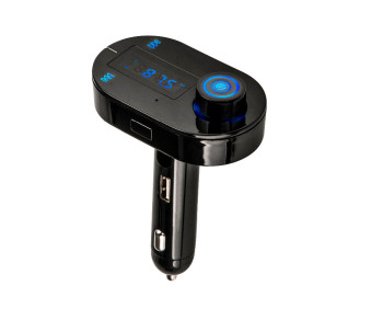 Car Mp3 Player Wireless Bluetooth Fm Transmitter 3 Colors FM Modulator HandsFree Car Kit A2DP USB Charger for iPhone Samsung T9S - intl