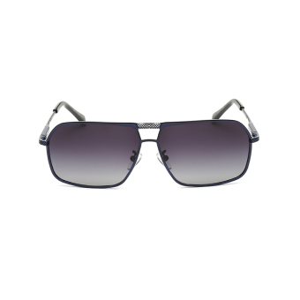 Sunglasses Polarized Men Mirror Rectangle Sun Glasses Grey Color Brand Design