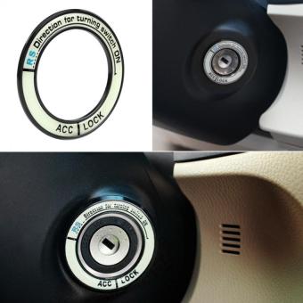 Saklar pengapian mobil aksesoris mobil untuk menutupi cahaya Noctilucence 2014 Corolla Levin Hitam
