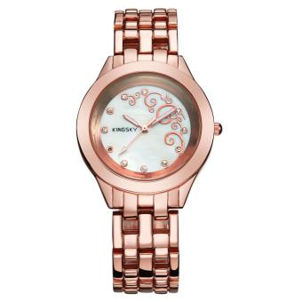 kobwa 2016 new kingsky genuine watches watches manufacturers selling wholesale trade ladies quartz watch explosion (Rose Gold)