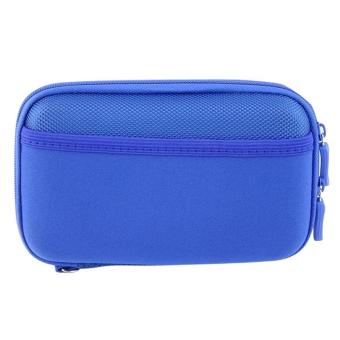 Waterproof Portable Universal Travel Case for Small Electronics and Accessories (Blue) - intl