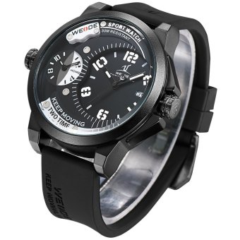 [100% Genuine]WEIDE Luxury Brand Men Military Sports Watches Men's Quartz Wristwatches Hour Clock Male Fashion Casual Watch - intl