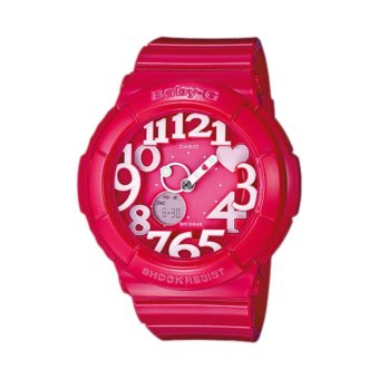 Casio BABY-G BGA-130-4BDR - Jam Tangan Wanita - Digital - Pink