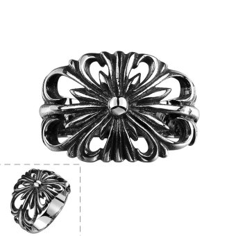 R127-8 Stylish wholesale various styles 316L stainless steel punk ring - intl