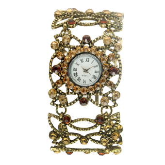 Luxury Unique Ladies Rhinestone Bracelet Watch
