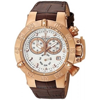 Invicta Womens Gabrielle Union Quartz Stainless Steel and Leather Casual Watch, Color:Brown (Model: 23174) - intl  