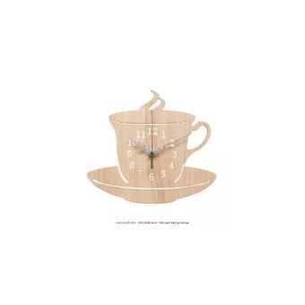 Jam Dinding Unik Artistik - CoffeeCup Wall Clock  