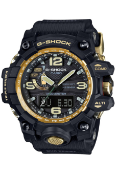 Jam tangan Casio G-Shock GWG-1000GB-1A warna hitam, khusus pria  