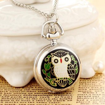 jiage New Reloj De Bolsillo Dress Pocket Necklace Watch Quartz Steampunk Wholesale Dropship - intl  