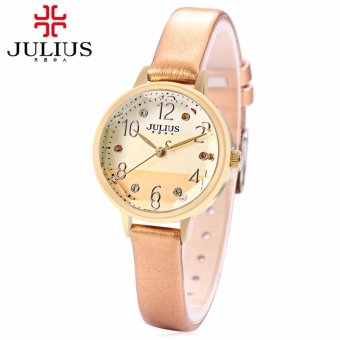 JULIUS Female Quartz Movt Artificial Gem Wristwatch - intl  