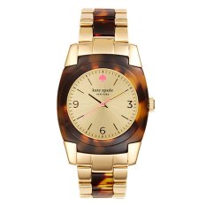 Kate Spade Jam tangan wanita - Gold - Stainless - Skyline 1YRU0282