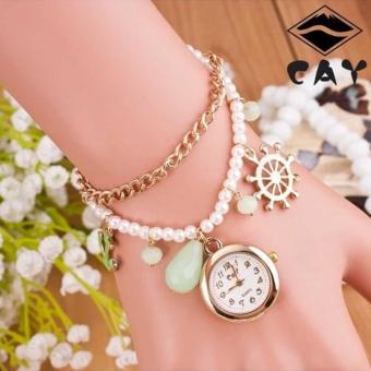 LARIS Jam Vintage Manik PELAUT Korean Style Gelang Korea Tribal Indian Cewek  